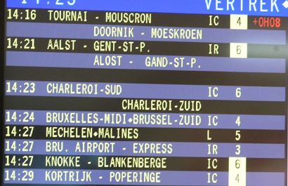 Automatic train protection will not be fitted to all Belgian domestic trains before 2013