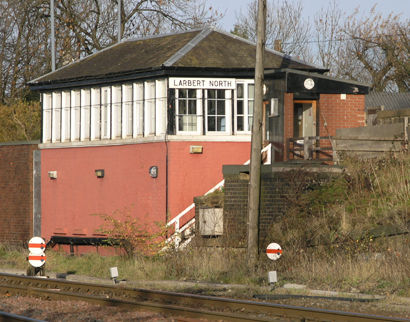 Larbert has been a focus for complaints about railway noise