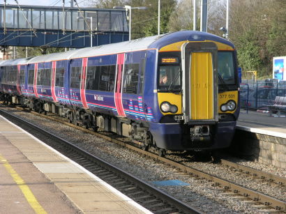 A new Derby-built Class 377 unit for Thameslink -- but future orders are uncertain